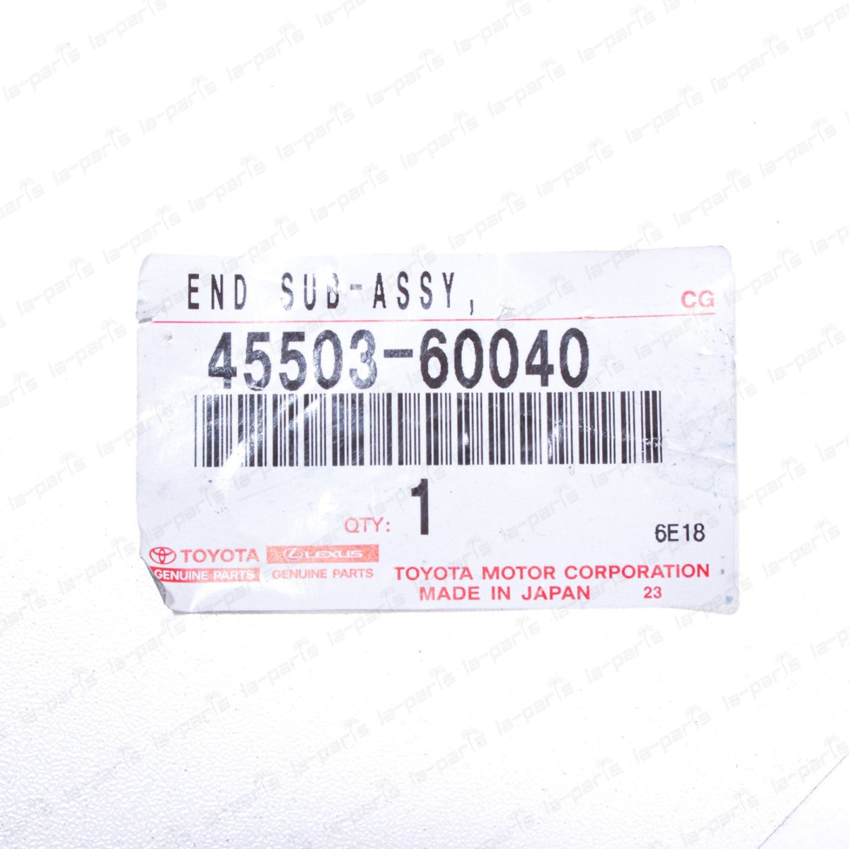 New Genuine OEM Lexus 10-23 GX460 Steering Rack Inner Tie Rod 45503-60040 Qty:1