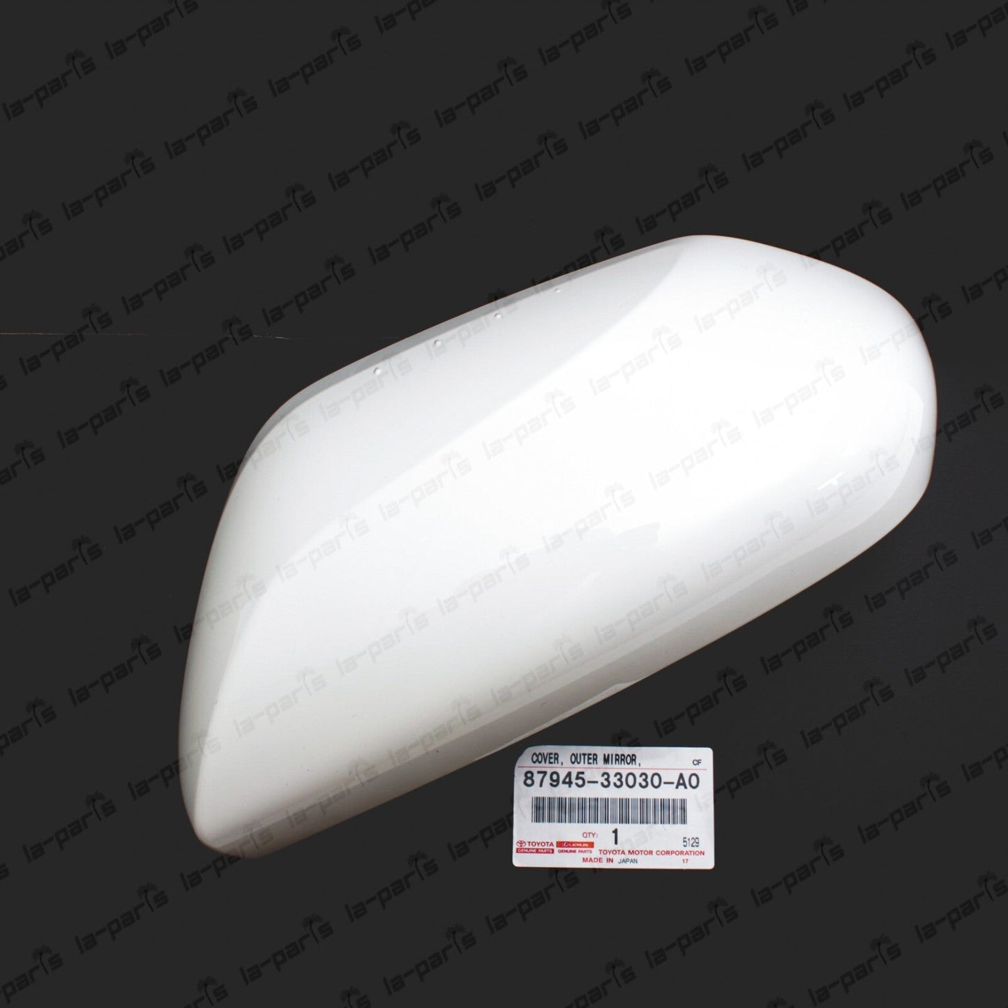 Genuine Toyota 20-22 Prius 18-19 Camry Driver Side Mirror Cover Super White 040