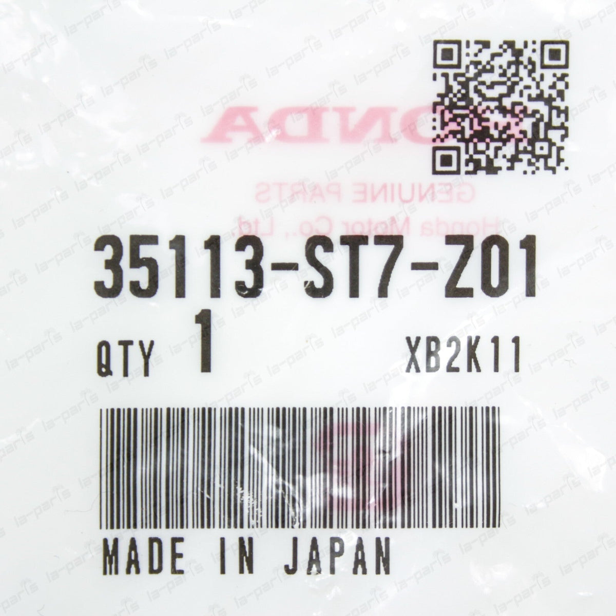 New Genuine OEM Honda Integra DC2 TYPE-R Blank Master Key 35113-ST7-Z01