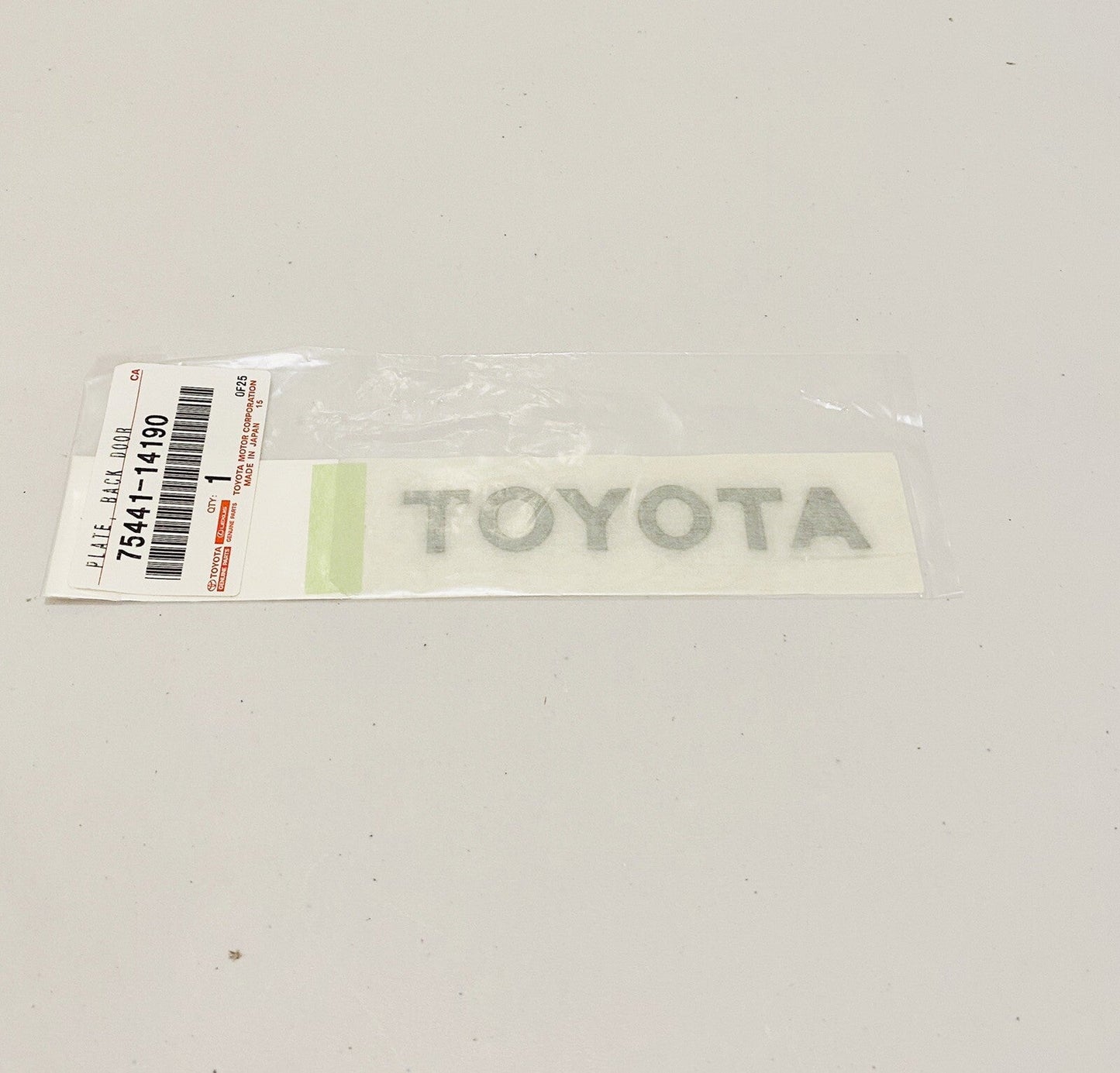 New Genuine for Toyota 93-98 Supra JZA80  Rear "Toyota" Emblem Badge 75441-14190