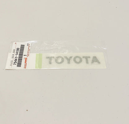 New Genuine for Toyota 93-98 Supra JZA80  Rear "Toyota" Emblem Badge 75441-14190
