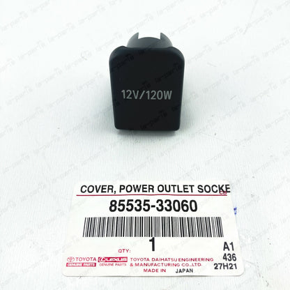 NEW GENUINE TOYOTA CIG LIGHTER AC POWER OUTLET SOCKET CAP COVER PLUG 85535-33060