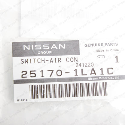 New Genuine Nissan Armada Maxima Titan Murano Seat Heater Switch 25170-1LA1C