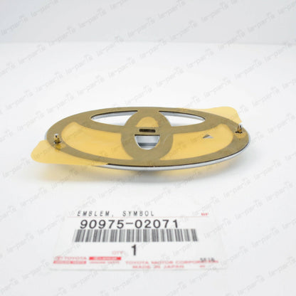 NEW GENUINE FOR TOYOTA COROLLA CAMRY RAV4 CHROME REAR BACK EMBLEM 90975-02071