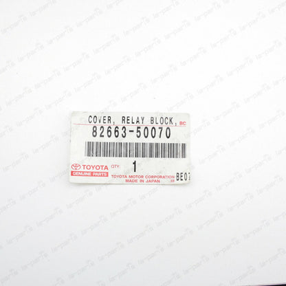 GENUINE TOYOTA LEXUS 07-14 LS460  RELAY BLOCK LOWER COVER 82663-50070
