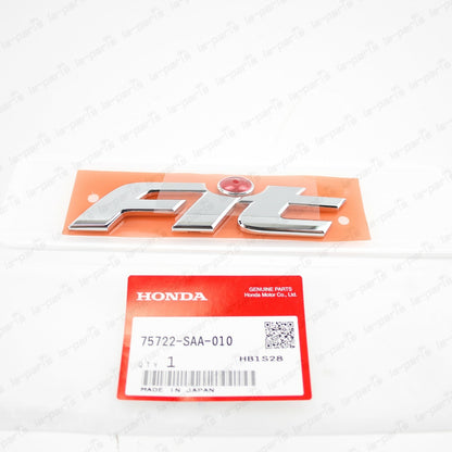 NEW GENUINE HONDA FIT GD2 JDM EMBLEM RED DOT 75722-SAA-010
