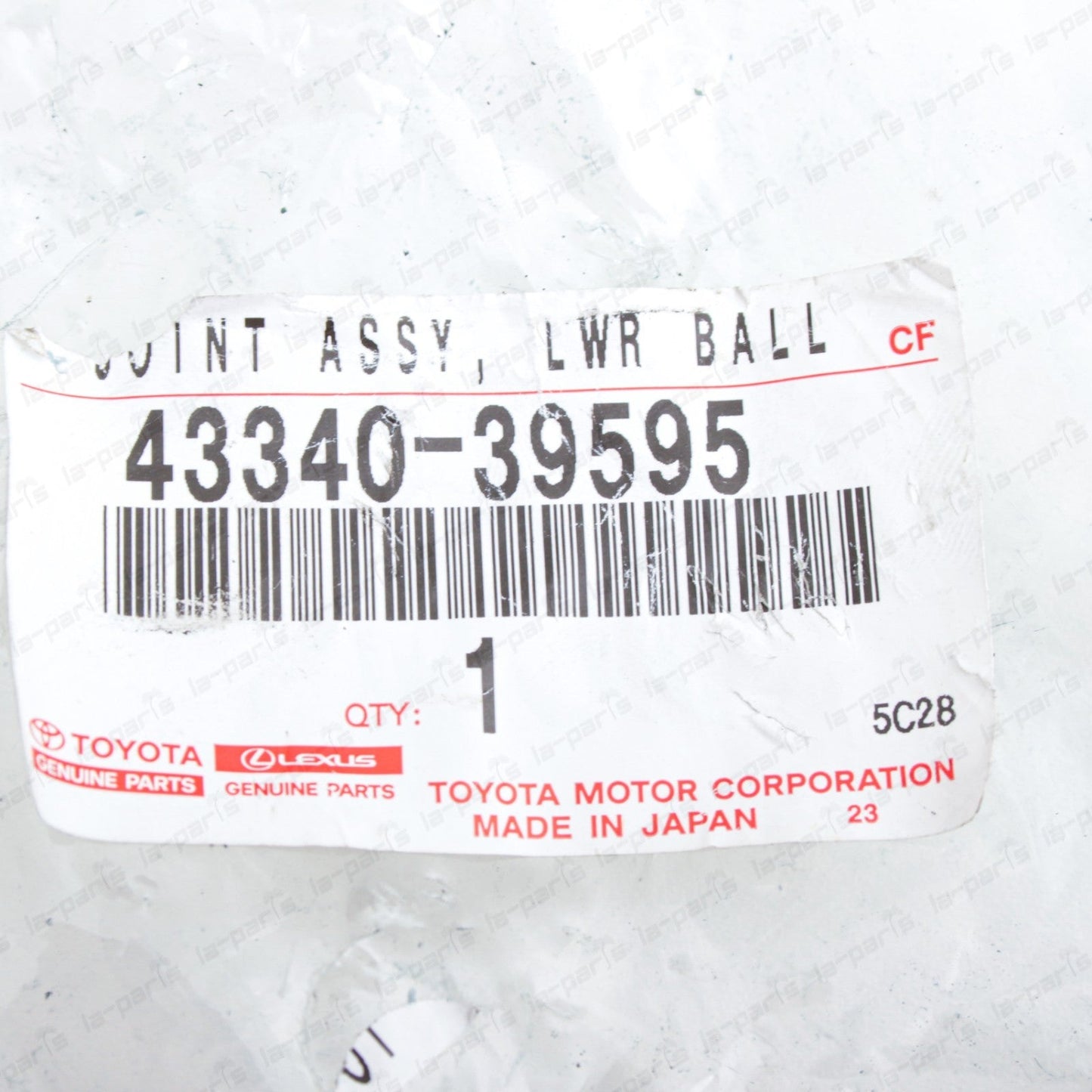 New Genuine Toyota 04-06 Tundra 03-07 Sequoia Lower Ball Joint SET of RH & LH
