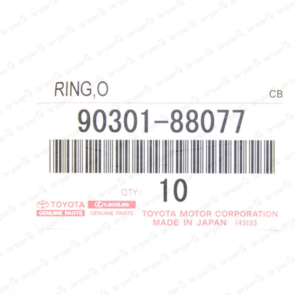 NEW GENUINE FOR TOYOTA 1993-2004 REAR BEARING CASE O-RING 90301-88077 SET OF 2