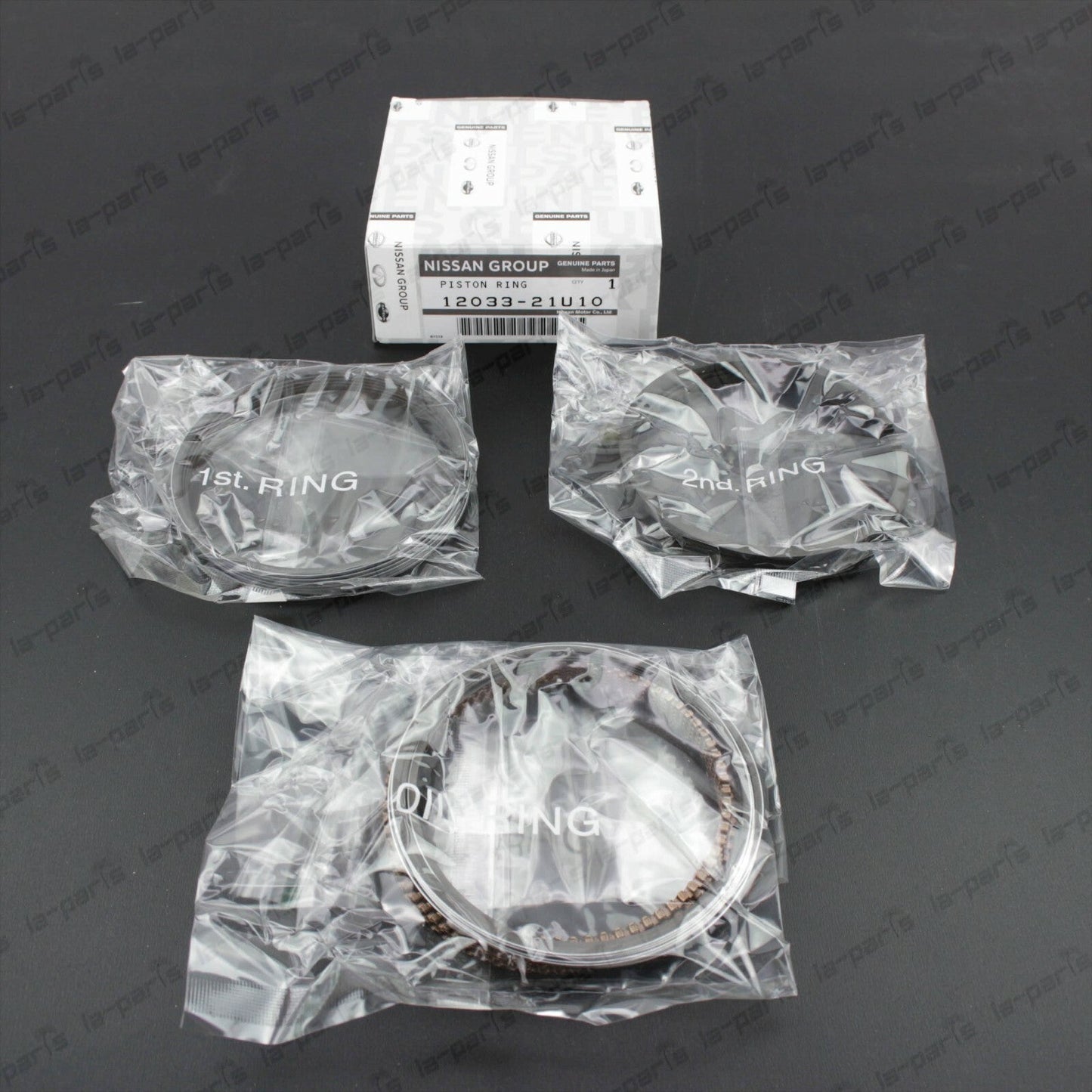 GENUINE NISSAN SKYLINE R33 RB25DET ENGINE 86MM STD PISTON RING SET 12033-21U10