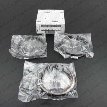 GENUINE NISSAN SKYLINE R33 RB25DET ENGINE 86MM STD PISTON RING SET 12033-21U10