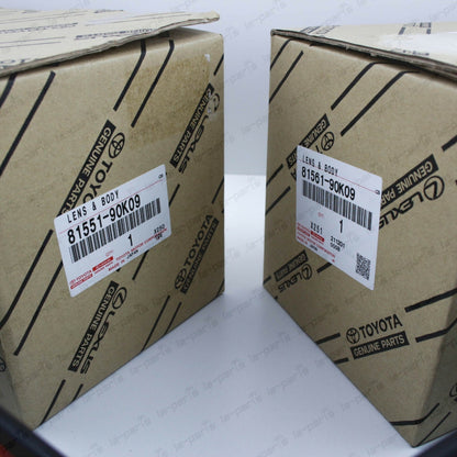 GENUINE TOYOTA LAND CRUISER FJ70 FJ73 FJ75 HJ75 REAR TAIL LIGHT LAMP SET LENS