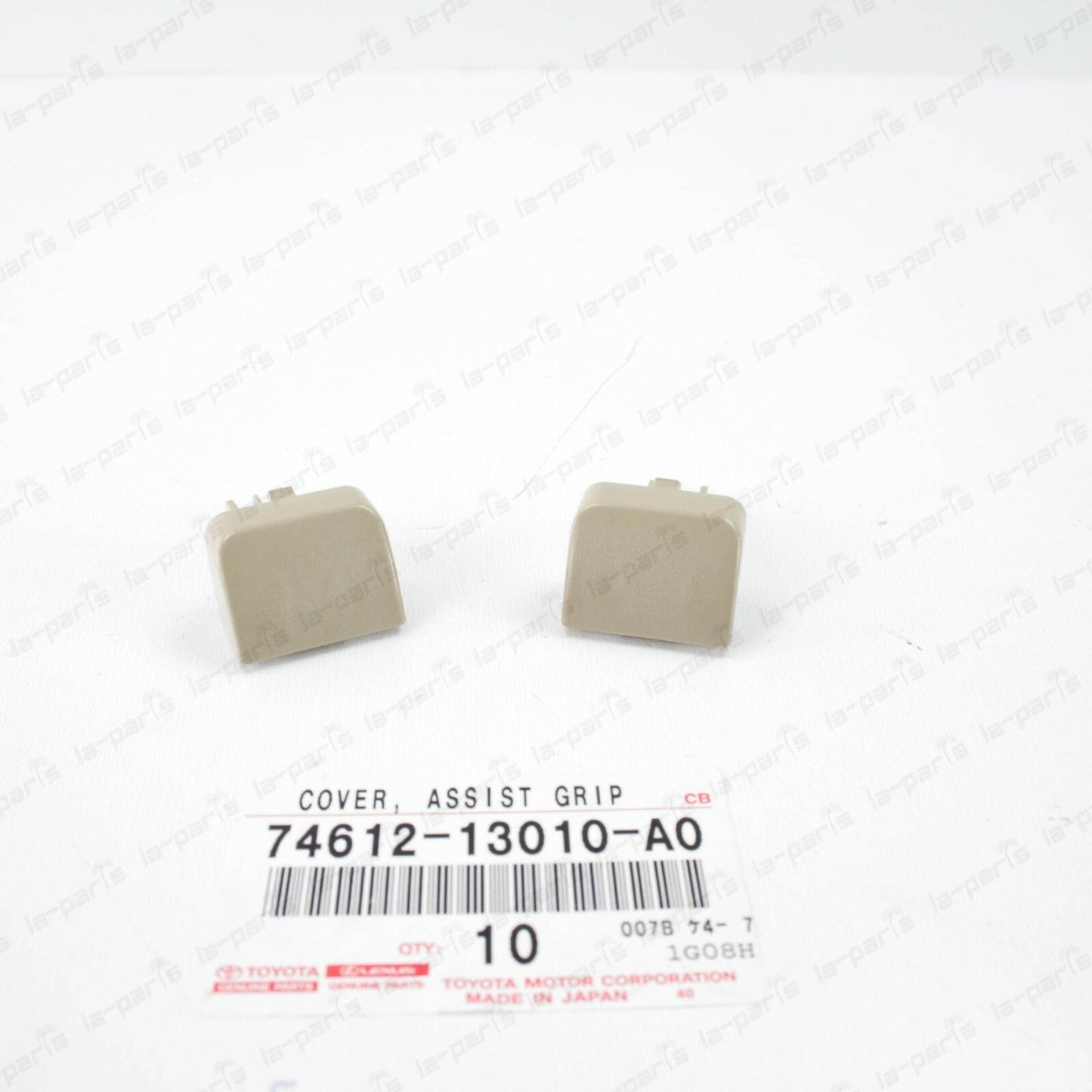 NEW GENUINE 74612-13010-A0 FOR LEXUS GX470 DOOR ASSIST GRIP PLUG IVORY SET OF 2