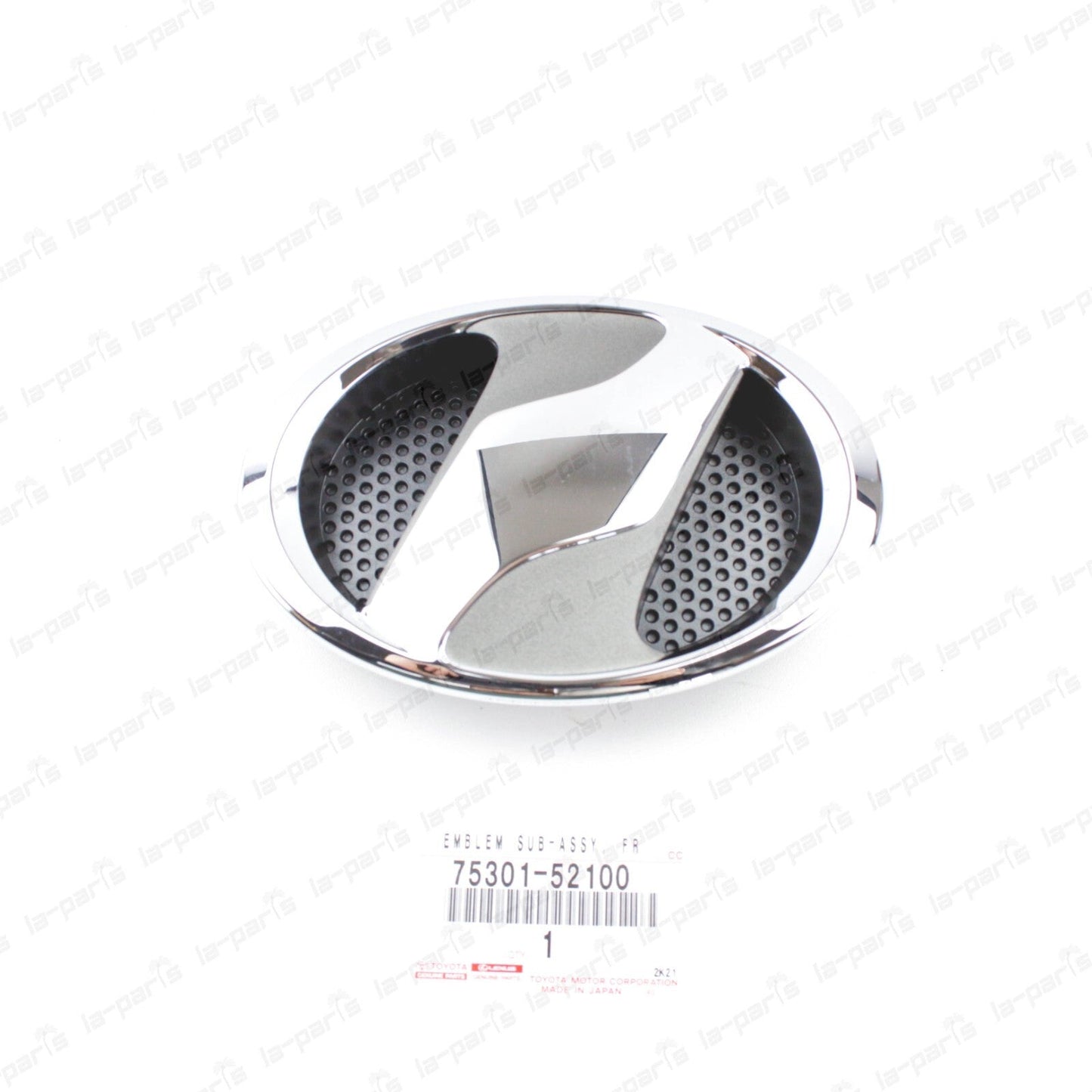 New Genuine Toyota Vitz KSP130 NSP130 Front Radiator Grille Emblem 75301-52100