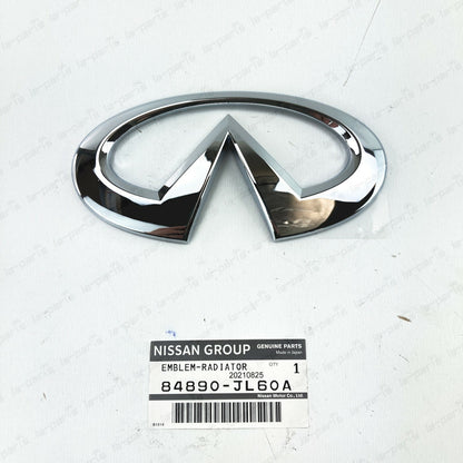 NEW GENUINE INFINITI G37 COUPE Q60 COUPE TRUNK LID EMBLEM 84890-JL60A