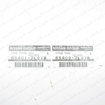 NEW GENUINE NISSAN INFINITI Q60 G37 COUPE HOOD HINGE LEFT + RIGHT  SET OF 2