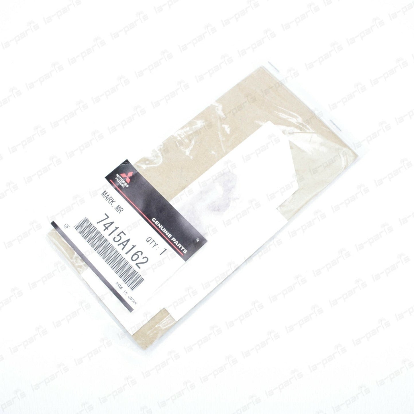 New Genuine Mitsubishi Evolution MR Emblem Rear Badge 7415A162