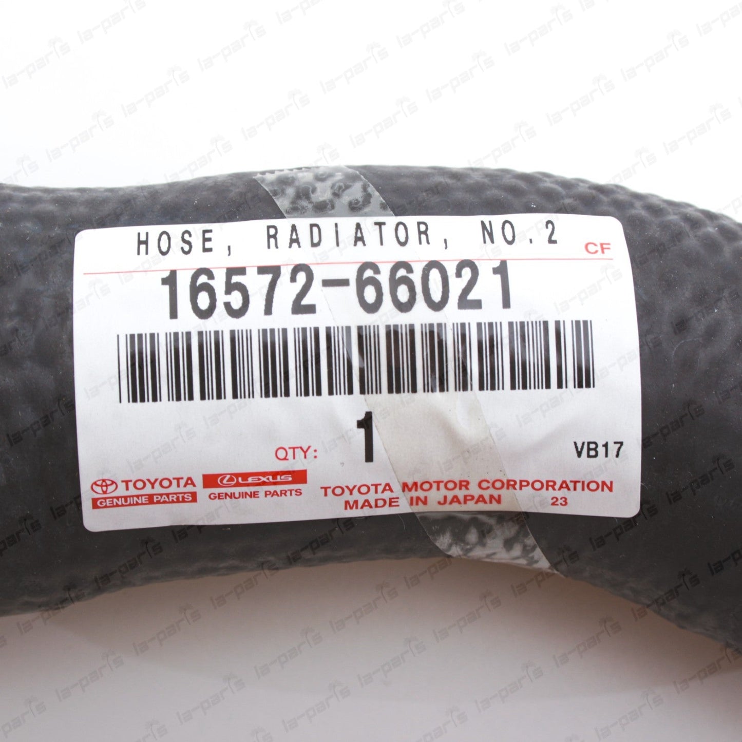 New Genuine OEM Toyota 93-97 Land Cruiser LX450 Radiator Hose #2 16572-66021