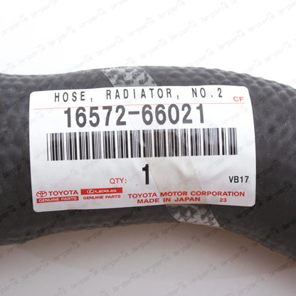 New Genuine OEM Toyota 93-97 Land Cruiser LX450 Radiator Hose #2 16572-66021