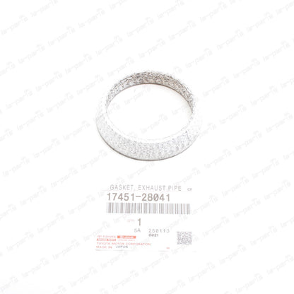 New Genuine OEM Toyota Lexus 2006-2024 Exhaust Pipe Gasket 17451-28041