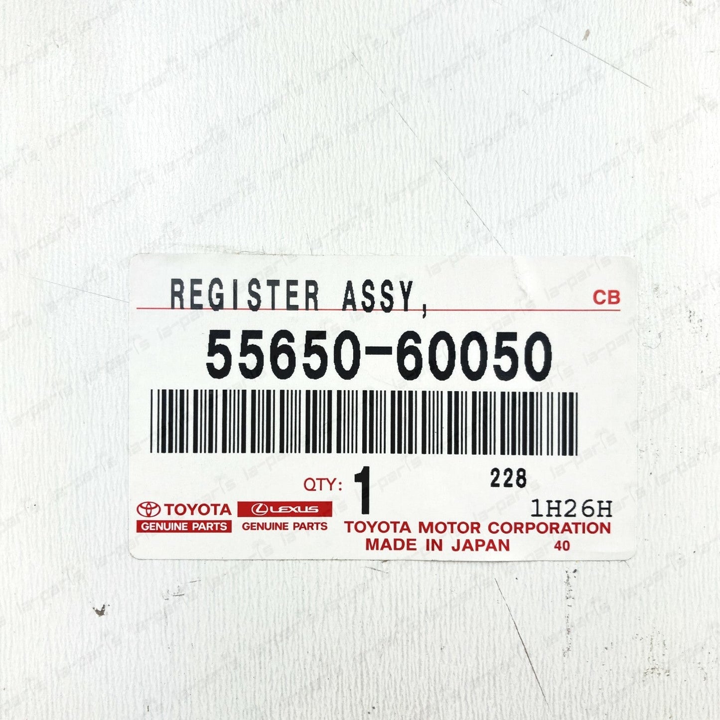 NEW GENUINE TOYOTA LAND CRUISER FZJ80 LX450 AIR VENT REGISTER ASSY  55650-60050