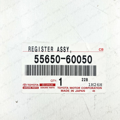 NEW GENUINE TOYOTA LAND CRUISER FZJ80 LX450 AIR VENT REGISTER ASSY  55650-60050