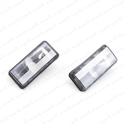 NEW GENUINE TOYOTA LAND CRUISER GX470 LX470  REAR LICENSE PLATE LIGHT LENS 2PCS