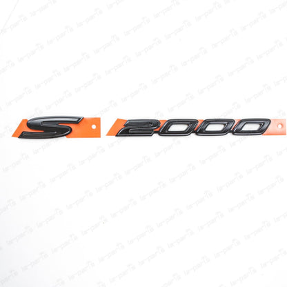 New Genuine OEM Honda 00-09 S2000 AP1 AP2 Side Fender Black Emblems "S 2000"