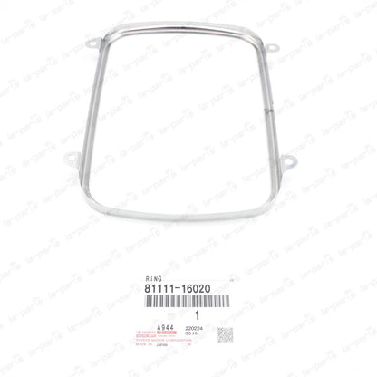 NEW GENUINE TOYOTA SEALED BEAM RETAINING RING  RH/LH 81111-16020