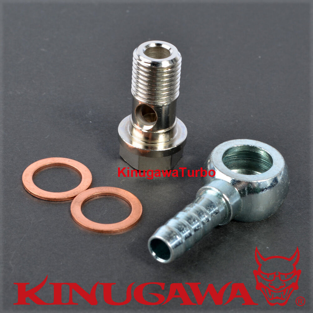 Turbo Water Coolant M16x1.5mm Banjo Pipe with 3/8" Barb Garrett TB03