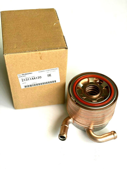 NEW GENUINE SUBARU 2008-2018 IMPREZA WRX STI  EJ257 OIL COOLER  21311AA120