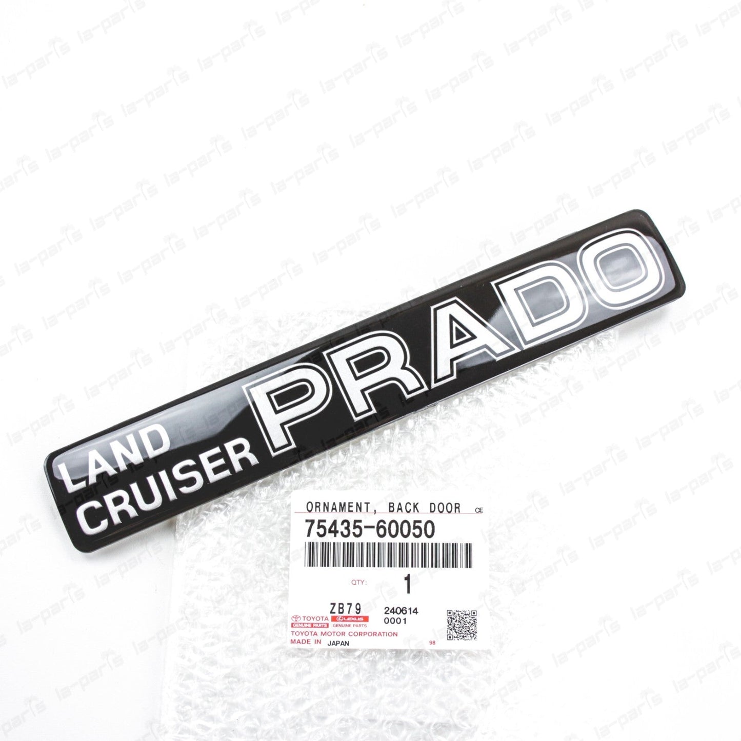 New Genuine Toyota 96-02 Land Cruiser Prado J90 Back Door Emblem 75435-60050