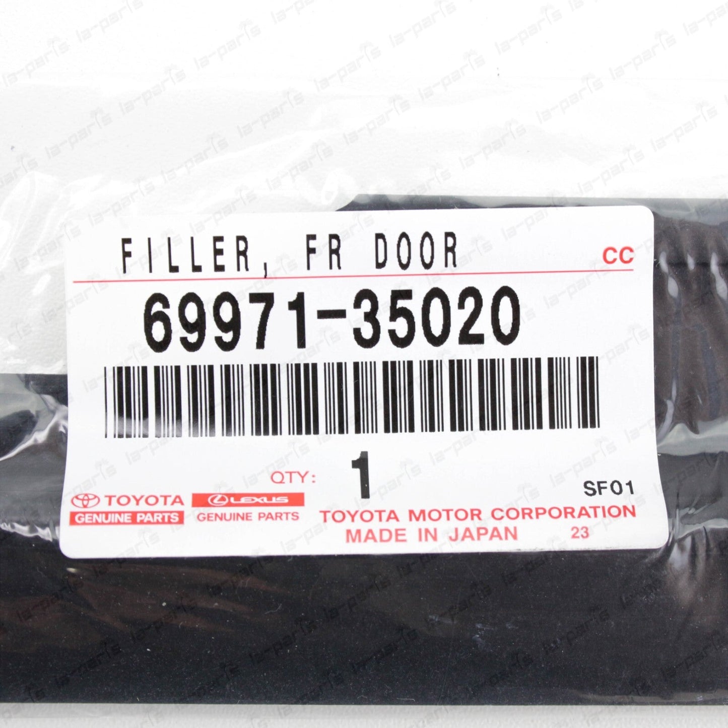 NEW GENUINE TOYOTA 90-95 4RUNNER BACK WINDOW REGULATOR TRACK CHANNEL REPAIR KIT