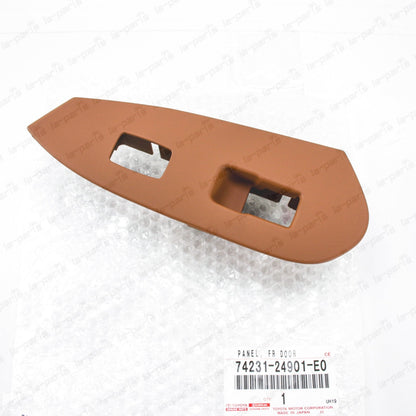 Genuine Lexus 02-10 SC430 Saddle Tan Passenger Door Switch Bezel 74231-24901-E0