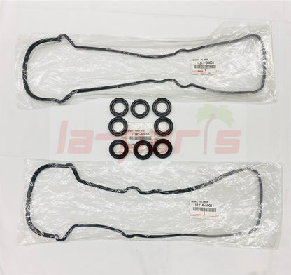 GENUINE TOYOTA LEXUS 4.7L  4RUNNER TUNDRA GX470 SEQUOIA VALVE COVER GASKETS SET