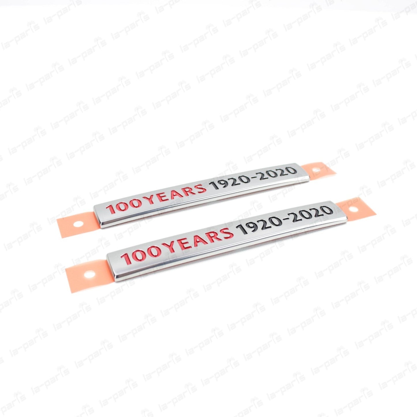 GENUINE MAZDA CX-3 CX-5 CX-8 100TH ANNIVERSARY REAR ORNAMENT BADGE 2PCS