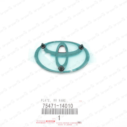 New Genuine for Toyota 93-98 Supra JZA80 Rear Hatch "T" Emblem Badge 75471-14010