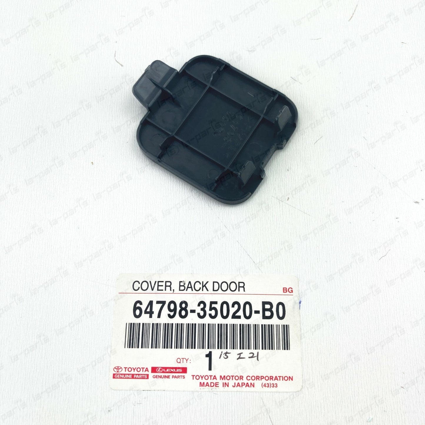 GENUINE TOYOTA 07-14 FJ CRUISER BACK DOOR LOCK COVER  64798-35020-B0