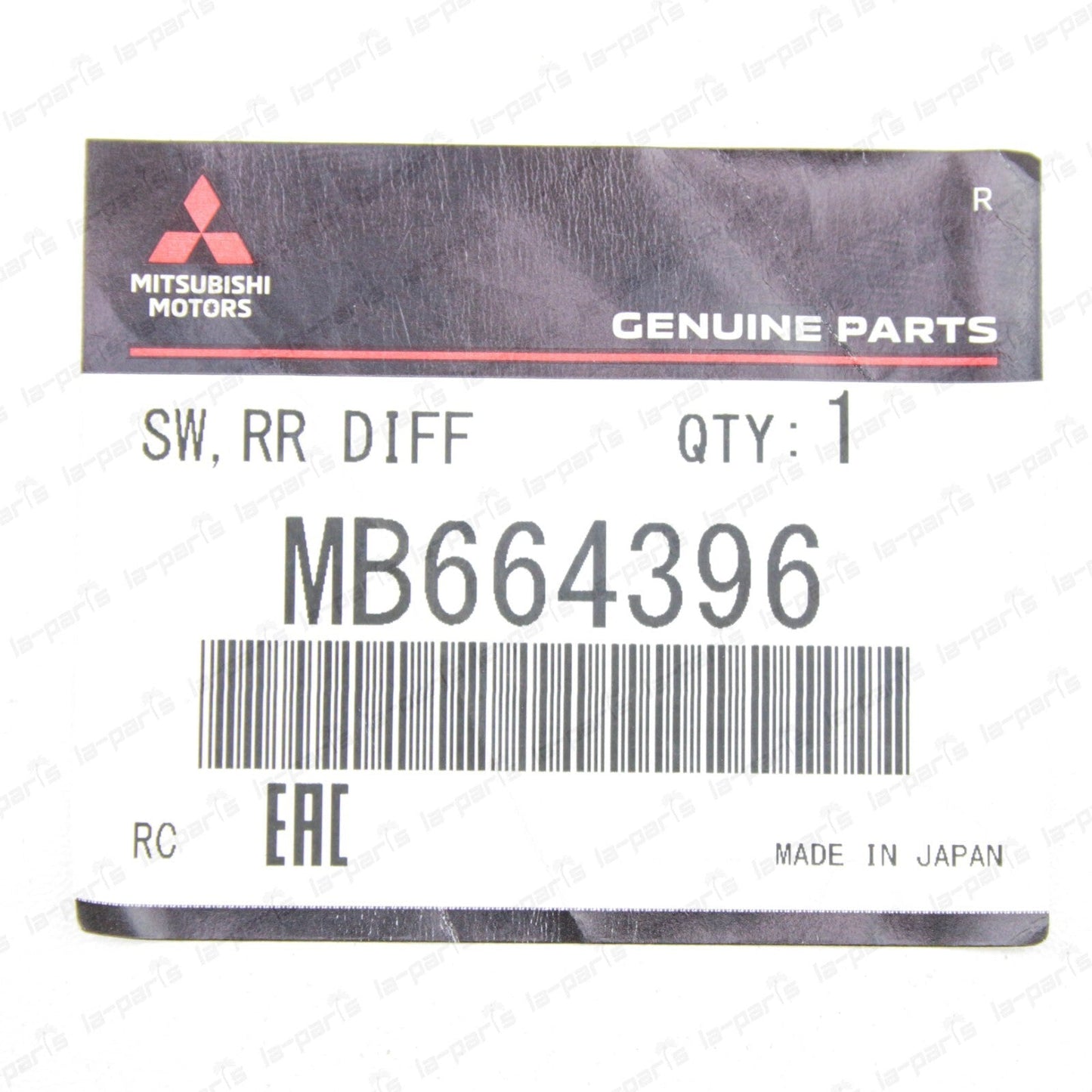 GENUINE MITSUBISHI SPORT 92-00 MONTERO REAR DIFF LOCK POSITION SWITCH MB664396