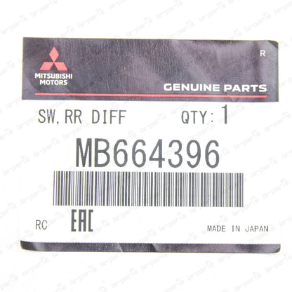GENUINE MITSUBISHI SPORT 92-00 MONTERO REAR DIFF LOCK POSITION SWITCH MB664396