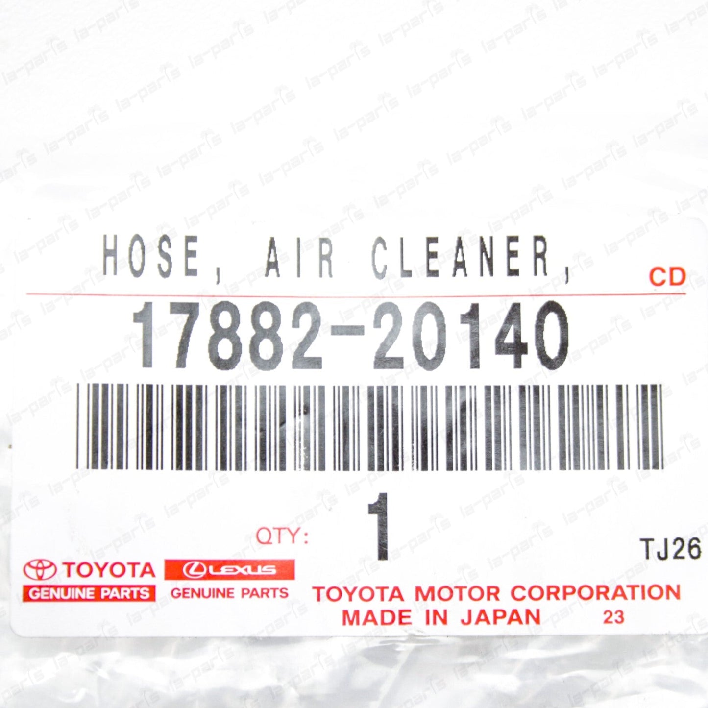 Genuine Toyota 06-10 Highlander 06-08 RX400h Air Cleaner Intake Hose 17882-20140