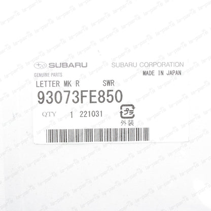 New Genuine Subaru 02-07 Impreza WRX STi GDA GDB Rear Carbon SWRT SUBARU Emblem