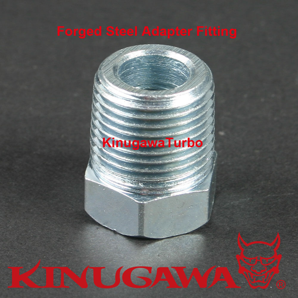 Forged Steel Adapter Fitting Connector BSPT 3/8 Male - BSPT 1/4 Female C7-3