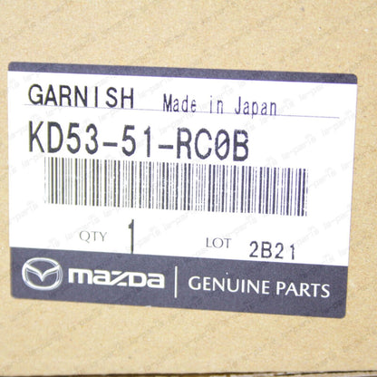 New Genuine Mazda 2013-2016 CX-5 Passenger Side Rear Door Garnish KD53-51-RC0B