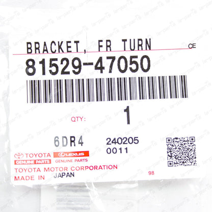 Genuine OEM Toyota 11-15 Prius Left Front Turn Signal Light Bracket 81529-47050