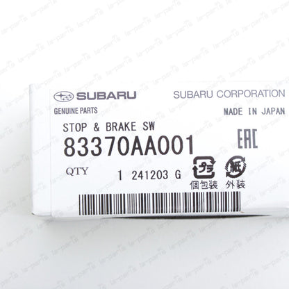 New Genuine OEM Subaru 1990-2014 Stop Lamp Brake Light Switch 83370AA001