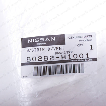 New Genuine OEM Nissan Datsun 1200 Front LH & RH Ventilator Weatherstrip SET