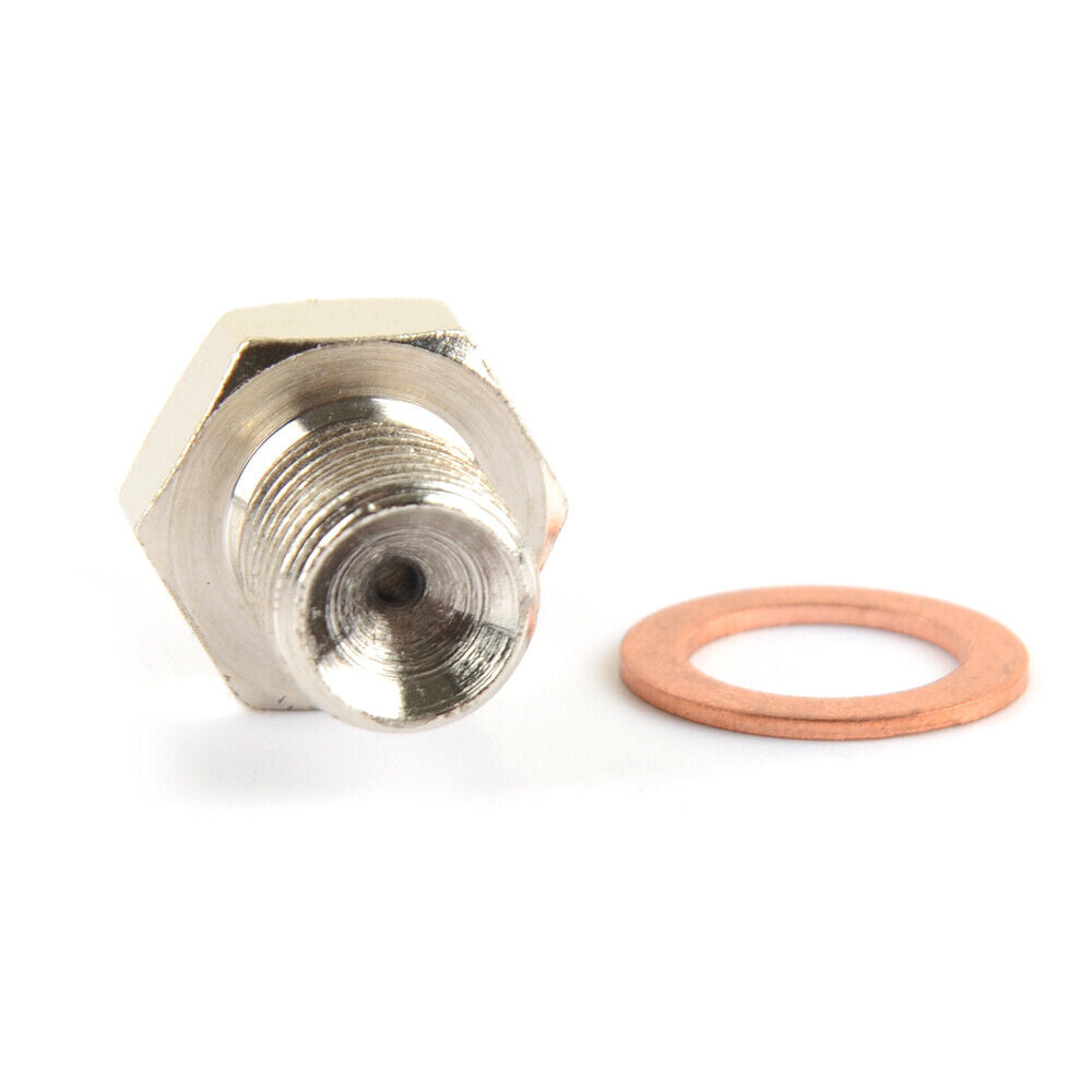 Turbo Oil Feed Adapter Fitting M12x1.25 mm 1.0mm hole For Stock RB20 RB25 Turbo