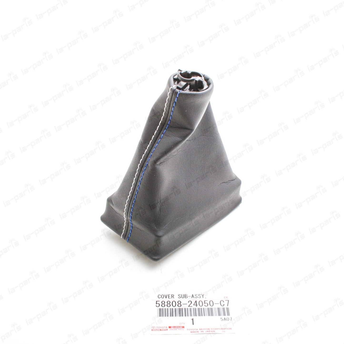 New Genuine Lexus 15-24 RC-F Blue & White Stitching Shift Boot 58808-24050-C7