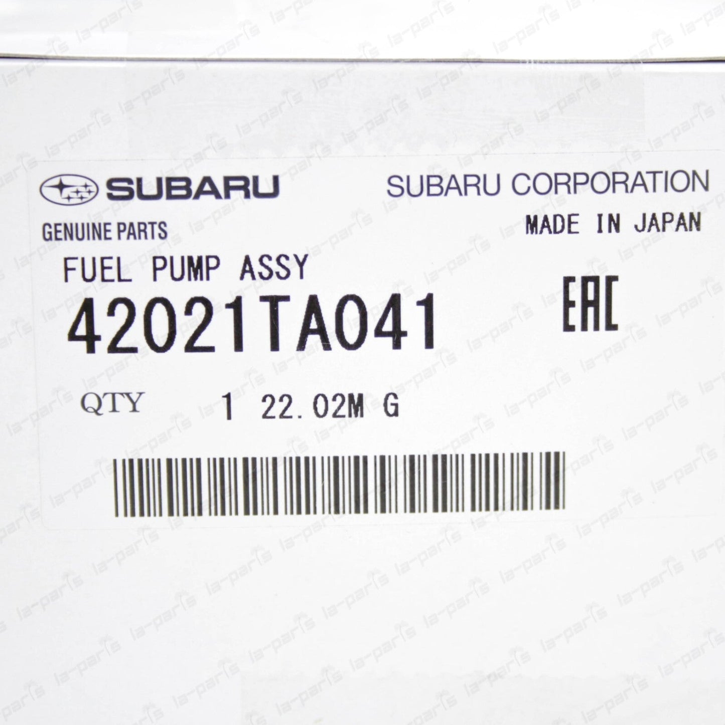 NEW GENUINE SUBARU SAMBAR TRUCK KS3 KS4 SAMBAR KV3 KV4 FUEL PUMP 42021TA041