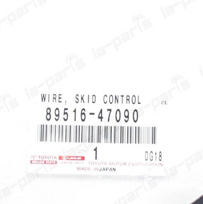 Genuine Toyota 11-15 Prius Prius V Passenger Rear ABS Wheel Speed Sensor Wire